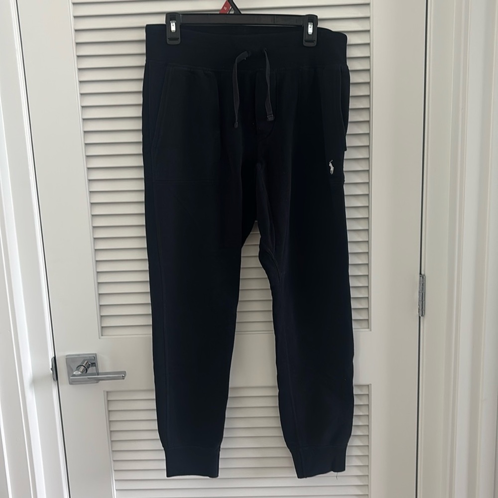 Black Polo Joggers